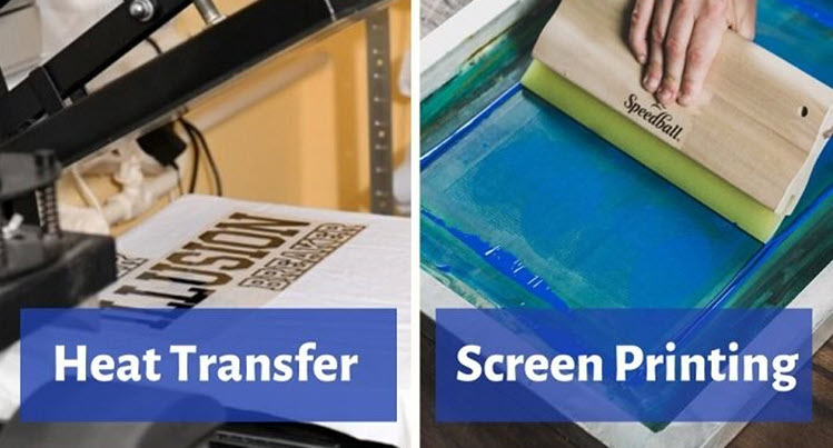 چاپ سیلک اسکرین در منزل یا چاپ حرارتی در منزل؛ برای چاپ تیشرت بهترین انتخاب کدام است؟